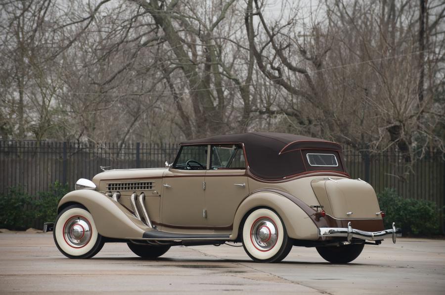  Auburn 851 Supercharged Dual Ratio Phaeton Sedan 1935 года  (фото 39 из 40)